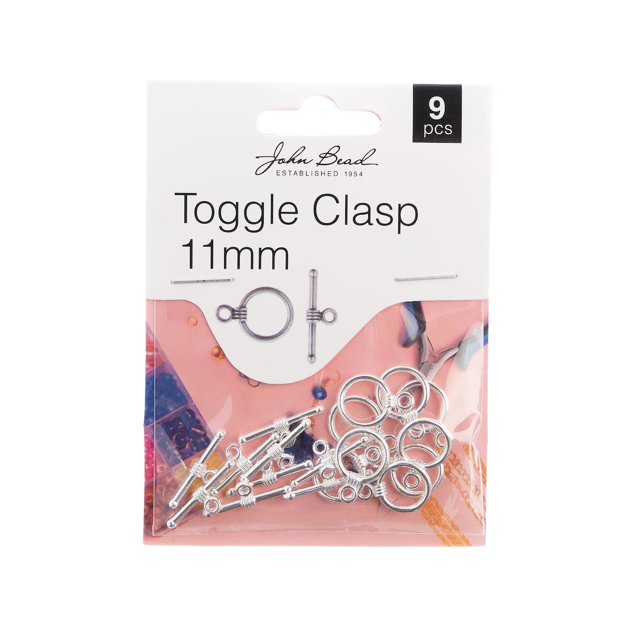 John Bead Must Have Findings 11mm Toggle Clasps